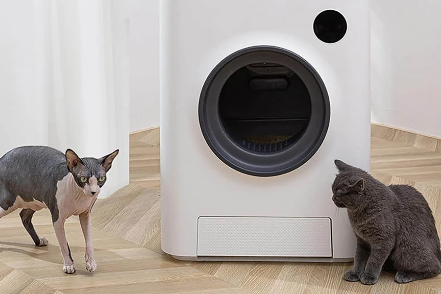 electronic kitty litter box