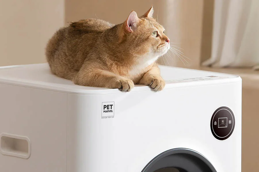 electronic kitty litter box